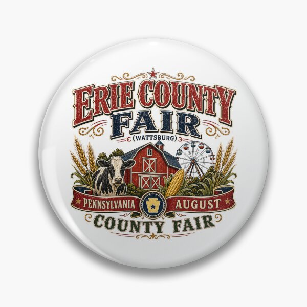Item preview, Erie County Fair Wattsburg Pennsylvania August designed and sold by Combat Skies.