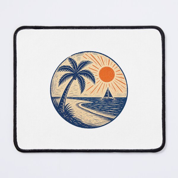 Item preview, Montego Bay Jamaica – Retro Caribbean Travel Art designed and sold by AMICO77.