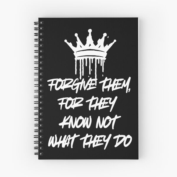 Item preview, Forgive Them For They Know Not What They Do Dripping Crown White designed and sold by HYPNK.