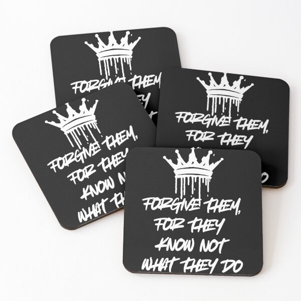 Item preview, Forgive Them For They Know Not What They Do Dripping Crown White designed and sold by HYPNK.
