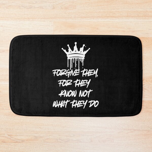 Item preview, Forgive Them For They Know Not What They Do Dripping Crown White designed and sold by HYPNK.