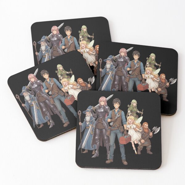 Item preview, graphic of characters from handyman saitou in another designed and sold by Moka898.