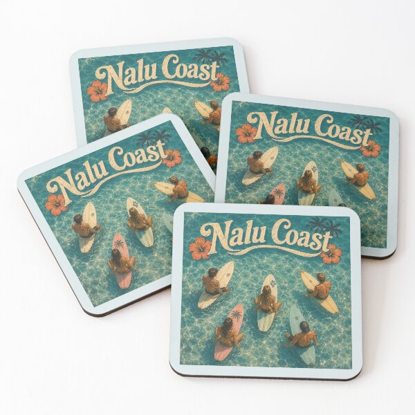 Item preview, Nalu Coast Surfers | Aerial Surfing Beach Design | Tropical Ocean  designed and sold by Nalu Coast.