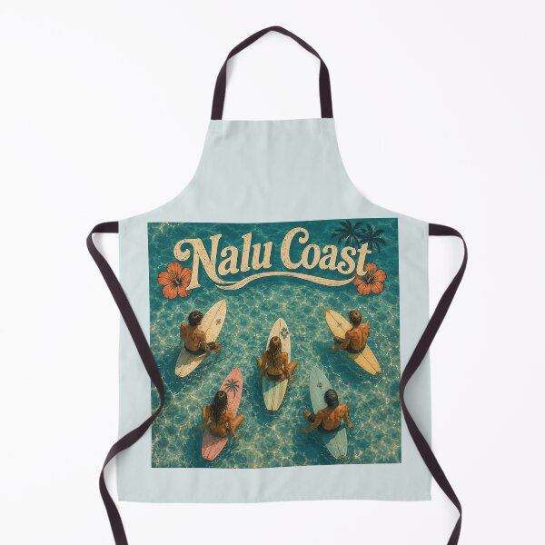 Item preview, Nalu Coast Surfers | Aerial Surfing Beach Design | Tropical Ocean designed and sold by Nalu Coast.