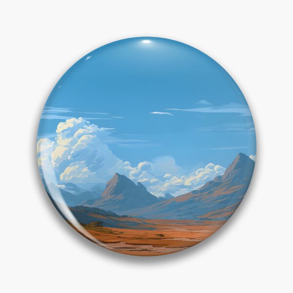 Item preview, Desert mountain landscape designed and sold by ScienceRex.