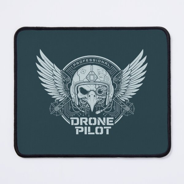 Item preview, Futuristic Cyberpunk Drone Pilot Technical Line Art UAV Graphic designed and sold by KiwiRider.