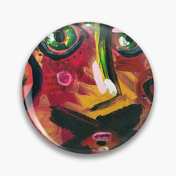 Artikelvorschau, Erwartungen an die abstrakte expressionistische Gouachemalerei entworfen und verkauft von Midnight Madness Arts.