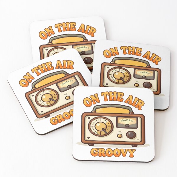 Item preview, On The Air-Groovy designed and sold by HappyHamz.