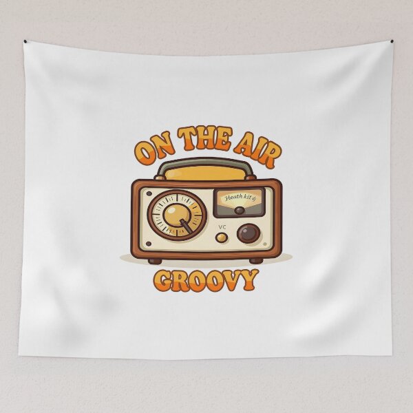 Item preview, On The Air-Groovy designed and sold by HappyHamz.