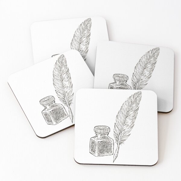 Item preview, Ink and Quill at the Ready designed and sold by MatildaLockwood.