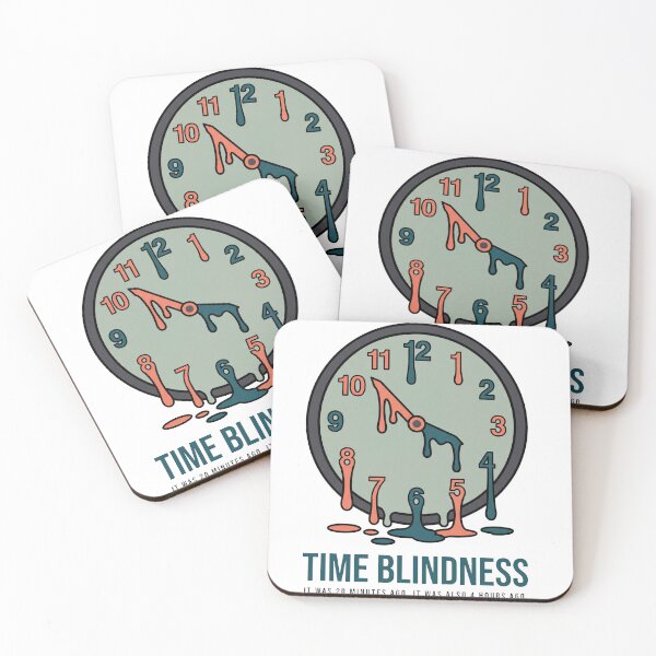 Item preview, Time Blindness Funny ADHD Melting Clock Gift designed and sold by Fakhim95.