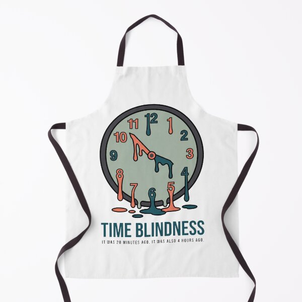 Item preview, Time Blindness Funny ADHD Melting Clock Gift designed and sold by Fakhim95.
