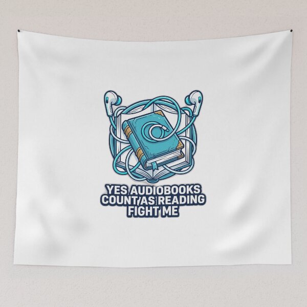 Item preview, Yes Audiobooks Count As Reading Fight Me designed and sold by ryanguas.