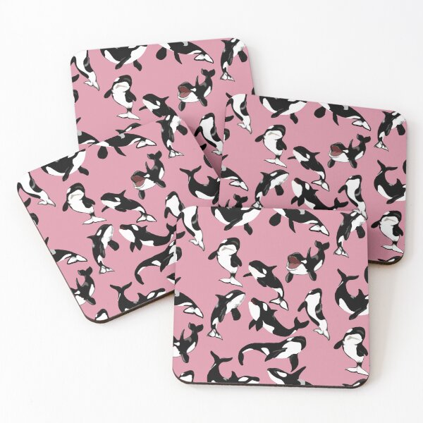 Item preview, Orca Party in Pink designed and sold by She’s The Boss.