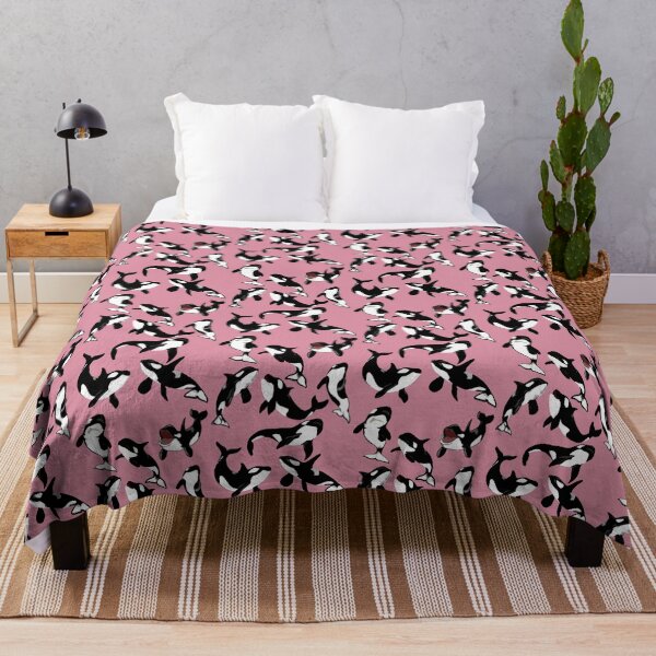 Item preview, Orca Party in Pink designed and sold by She’s The Boss.