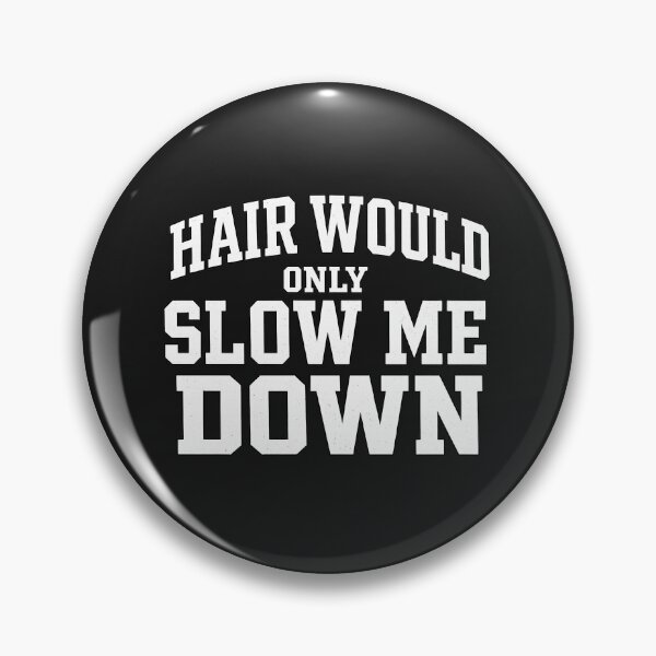 Item preview, Hair Would Only Slow Me Down Shirt, Funny Bald Humor Tee, Bald Guy Gift for Dad Husband Barber Friend designed and sold by greatmar1.