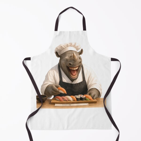 Item preview, Laughing Sushi Chef Gift designed and sold by Wenvilgrace.