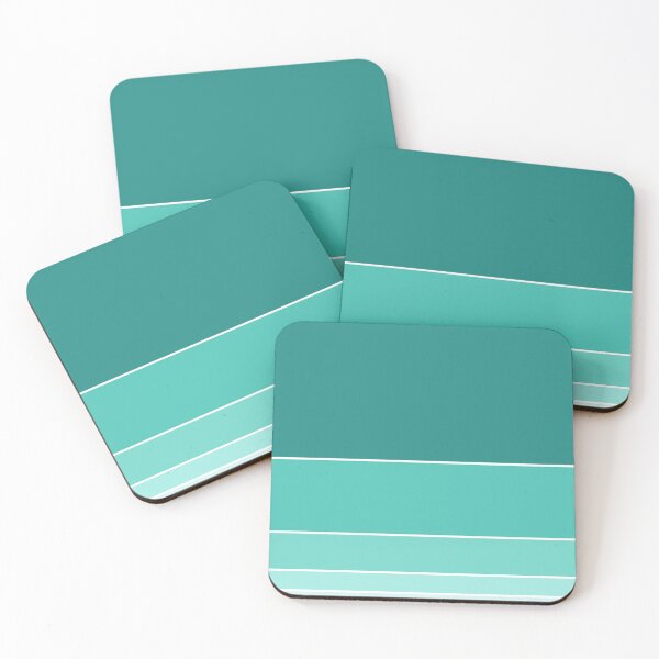 Item preview, Turquoise Gradient Color Palette designed and sold by DymondDesigns.