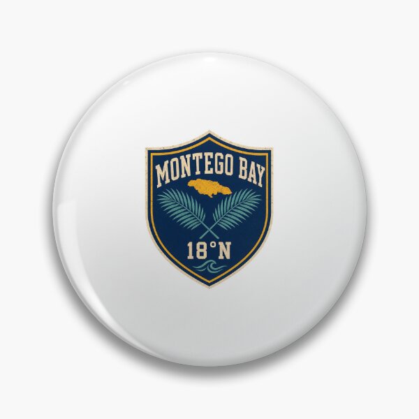 Item preview, Montego Bay Jamaica – Retro Caribbean Travel Art designed and sold by AMICO77.