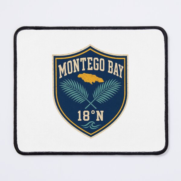 Item preview, Montego Bay Jamaica – Retro Caribbean Travel Art designed and sold by AMICO77.