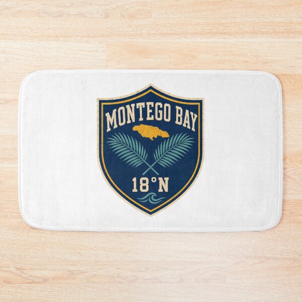 Item preview, Montego Bay Jamaica – Retro Caribbean Travel Art designed and sold by AMICO77.