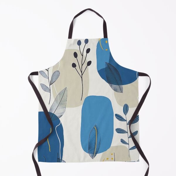 Item preview, Boho-Style Cool Blue Hues Abstract Art Designs designed and sold by DEC02.