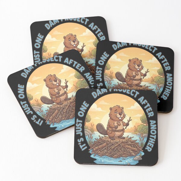 Item preview, Funny Beaver Quote Cartoon designed and sold by Moka898.