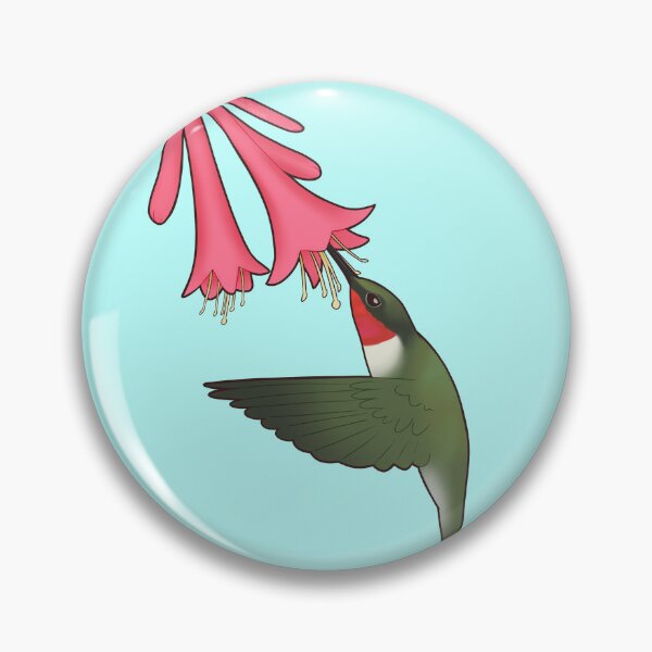 Item preview, Ruby-throated Hummingbird  designed and sold by Sonderdaisies.