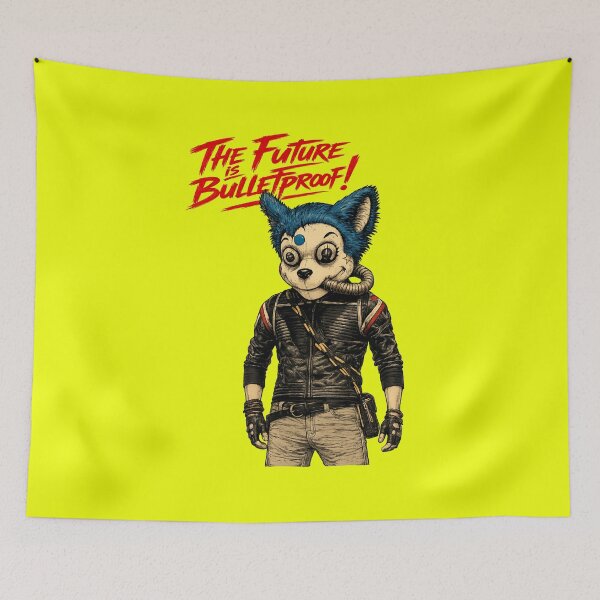 Item preview, The Future is Bulletproof designed and sold by Ovnil.