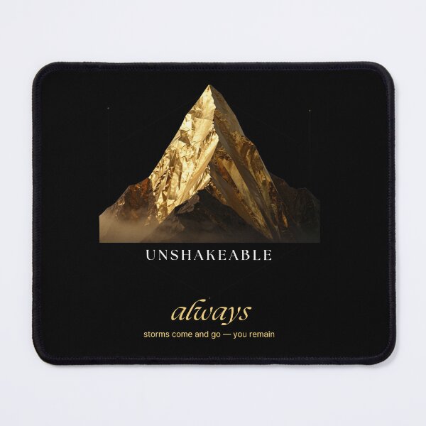 Item preview, Unshakable Always Golden Mountain designed and sold by Hayir Design.