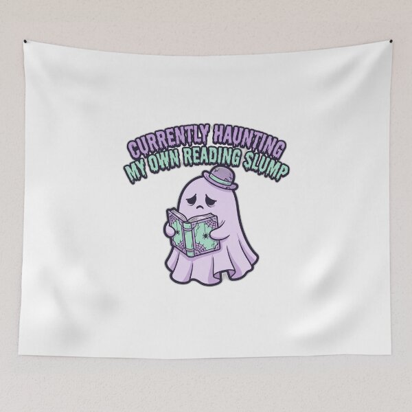 Item preview, Haunting My Own Reading Slump Cute Ghost Funny designed and sold by ryanguas.