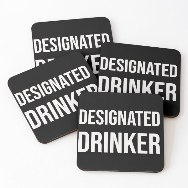 Item preview, Designated Drinker designed and sold by GraphicWorlds.