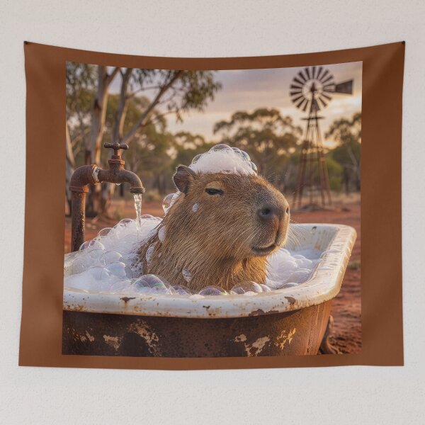 Item preview, Capybara Is Serious About Personal Hygeine designed and sold by Tridentulus.