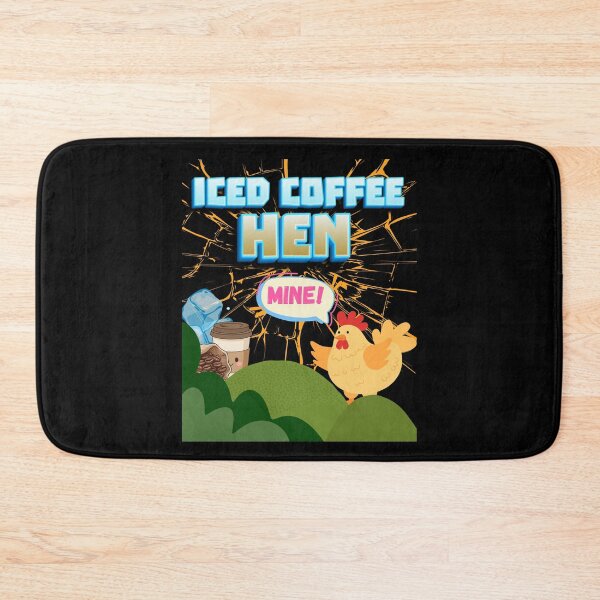 Item preview, Iced Coffee Hen Funny Coffee and Hen Lovers Design designed and sold by DarkRelicStudio.