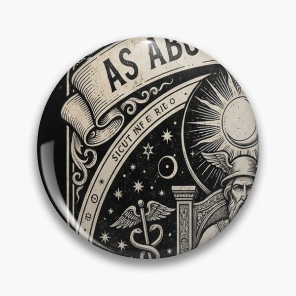 Item preview, Hermes Trismegistus as Above so Below Hermetic Axiom designed and sold by vhoa6350.