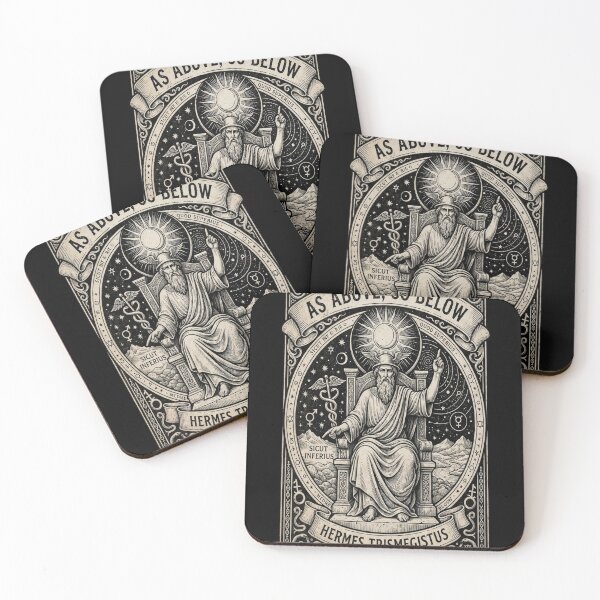 Item preview, Hermes Trismegistus as Above so Below Hermetic Axiom designed and sold by vhoa6350.