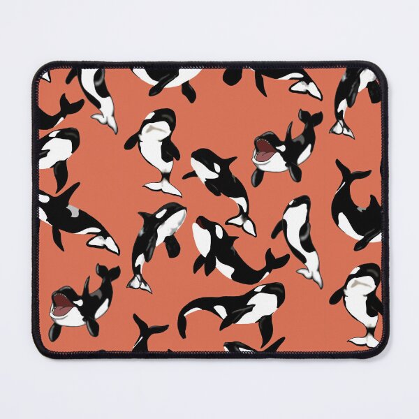 Item preview, Orca Party in Orange designed and sold by She’s The Boss.