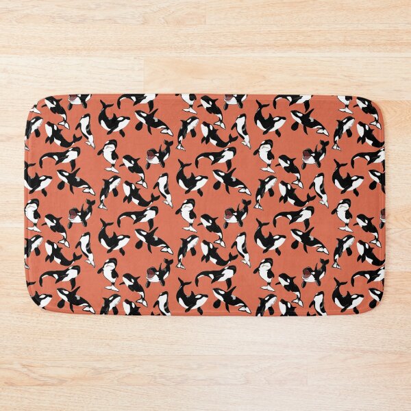 Item preview, Orca Party in Orange designed and sold by She’s The Boss.