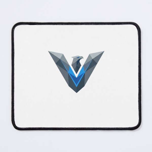 Item preview, Geometric Eagle V Logo Modern Falcon Mascot designed and sold by WonderDokkan.