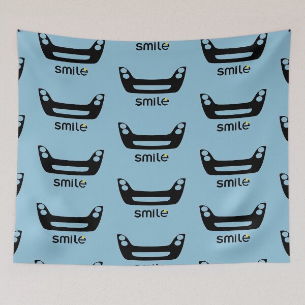 Item preview, Smile, it's a Smart! (Black) designed and sold by Manic2019.