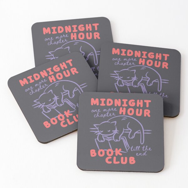 Item preview, Cute Cat Reading, Midnight Hour Book Club, Love Cats and Books, One More Chapter, Bookish designed and sold by Forevermore.