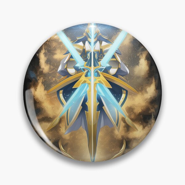 Item preview, Digital Art - Stylized Fantasy Paladin, Epic Anime Illustration designed and sold by AnimeShin.