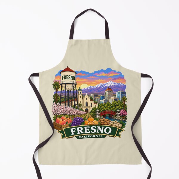Item preview, Fresno California - Agricultural Region designed and sold by Myra365Art.