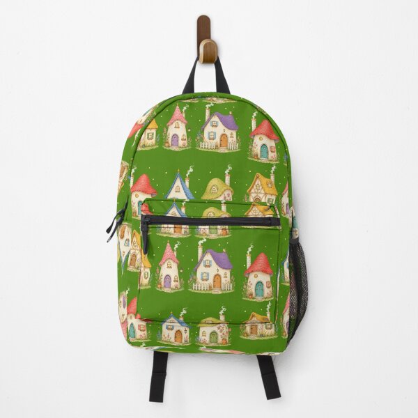 Item preview, Whimsical Storybook Cottage Houses Illustration designed and sold by JessouArt.