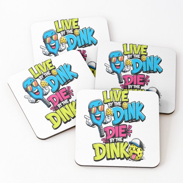 Item preview, Pickleball - Live By The Dink Die By The Dink designed and sold by DazzleKitty.