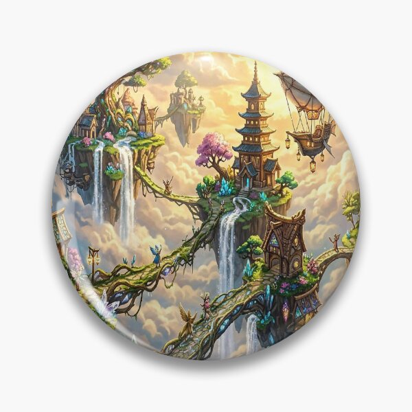 Item preview, Floating Islands  designed and sold by JGK Impressions.