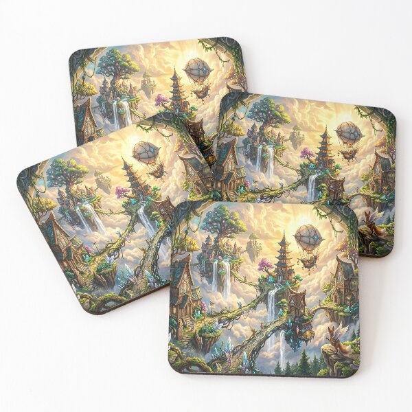 Item preview, Floating Islands  designed and sold by JGK Impressions.