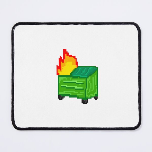Item preview, Dumpster Fire Pixel Art designed and sold by GraphicWorlds.