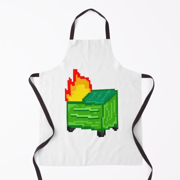 Item preview, Dumpster Fire Pixel Art designed and sold by GraphicWorlds.