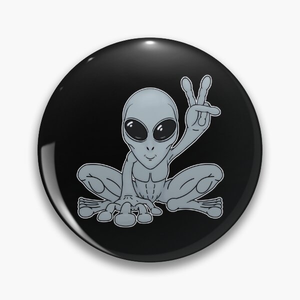 Item preview, Peace Alien (Classic Grey) designed and sold by cursedN4gotten.